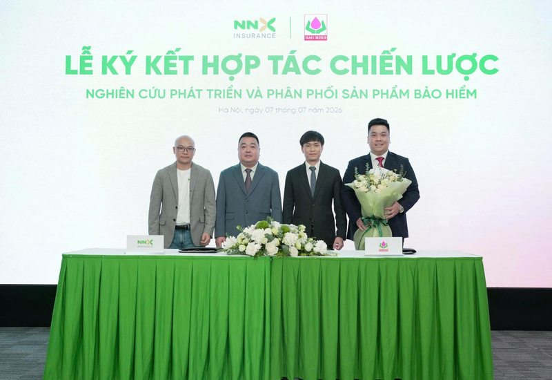 Lễ ký kết hợp tác chiến lược giữa Tổng công ty Cổ phần Bảo Minh và Tập đoàn F88 diễn ra vào sáng 7/7.