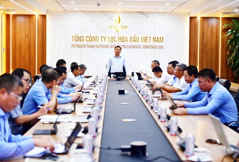Hội nghị do đồng chí Bùi Ngọc Dương, Bí thư Đảng ủy, Chủ tịch HĐQT BSR chủ trì. Ảnh: BSR