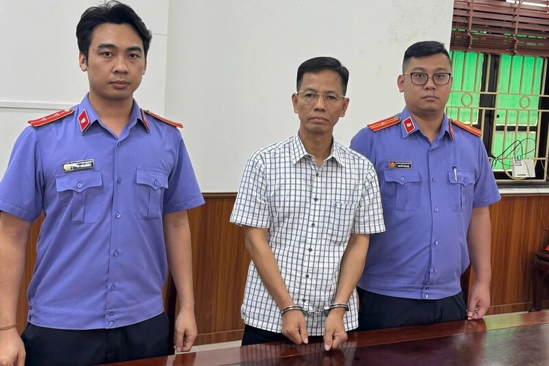 Bị can Nguyễn Đăng Phong, nguyên Thẩm phán Tòa án nhân dân TP Hà Nội. Ảnh: Tiến Dũng