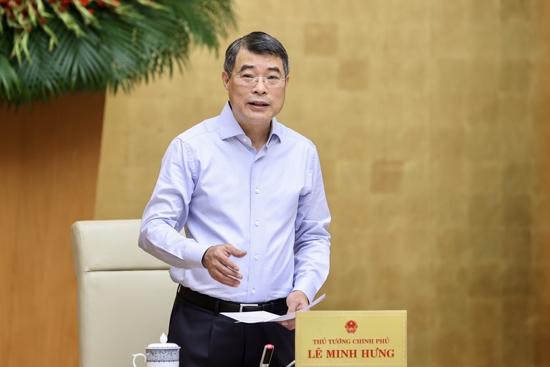Thủ tướng Lê Minh Hưng phát biểu kết luận phiên họp Chính phủ chuyên đề xây dựng pháp luật tháng 7/2026 - Ảnh: VGP/Nhật Bắc
