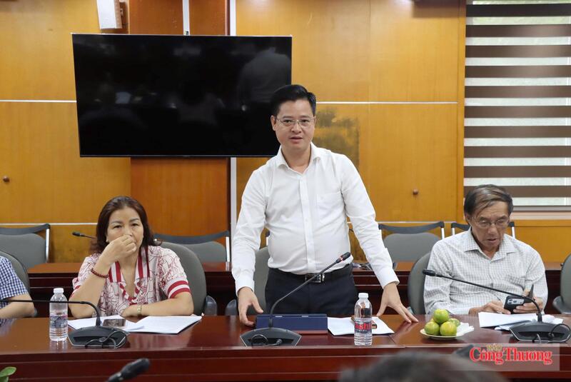 Ông Nguyễn Thế Hiệp, Phó Giám đốc Sở Công Thương Hà Nội