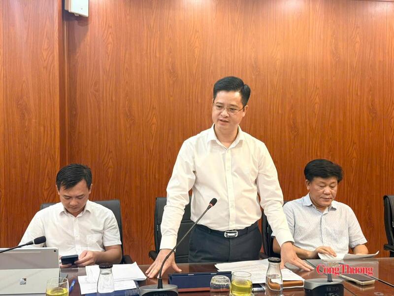Ông Nguyễn Thế Hiệp, Phó Giám đốc Sở Công Thương Hà Nội.