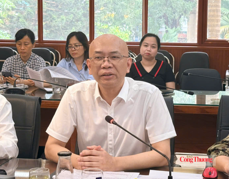 Ông Trần Thanh Hải, Phó Cục trưởng Cục Xuất nhập khẩu. Ảnh: Hoàng Thanh