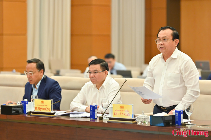 Chùm ảnh: Bộ trưởng Bộ Công Thương Lê Mạnh Hùng trình bày tóm tắt dự án Luật Dầu khí (sửa đổi) - 12