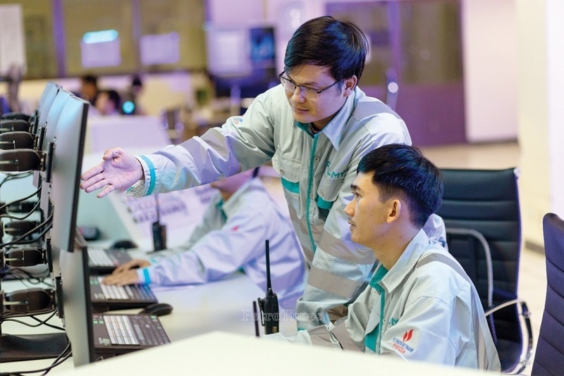 PVFCCo - Phú Mỹ đã và đang đẩy mạnh ứng dụng công nghệ số trong điều hành sản xuất kinh doanh. Ảnh: PVFCCo - Phú Mỹ