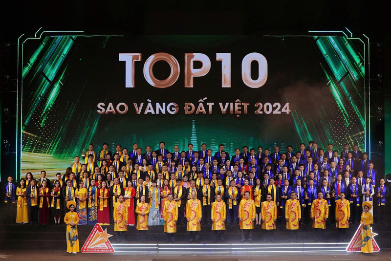 Lễ trao Giải thưởng Sao Vàng đất Việt 2024