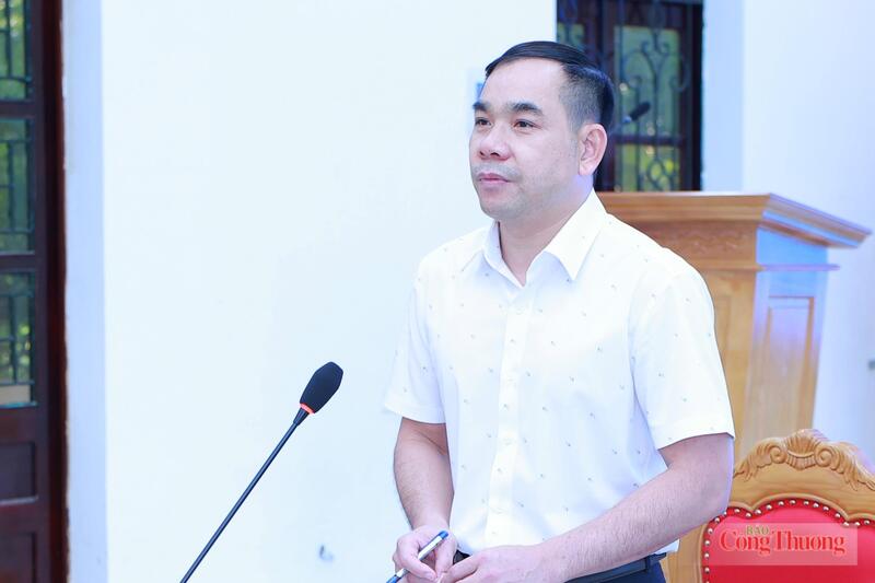 Ông Hoàng Khánh Duy, Phó Giám đốc Sở Công Thương tỉnh Lạng Sơn. Ảnh: Quỳnh Trang