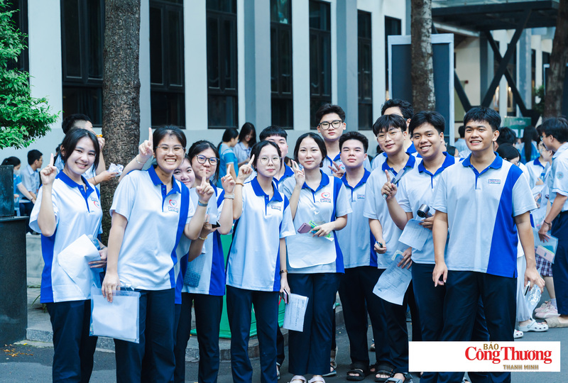 Thí sinh dự thi đánh giá năng lực tại Trường Đại học Công Thương TP. Hồ Chí Minh, ngày 24/5/2026