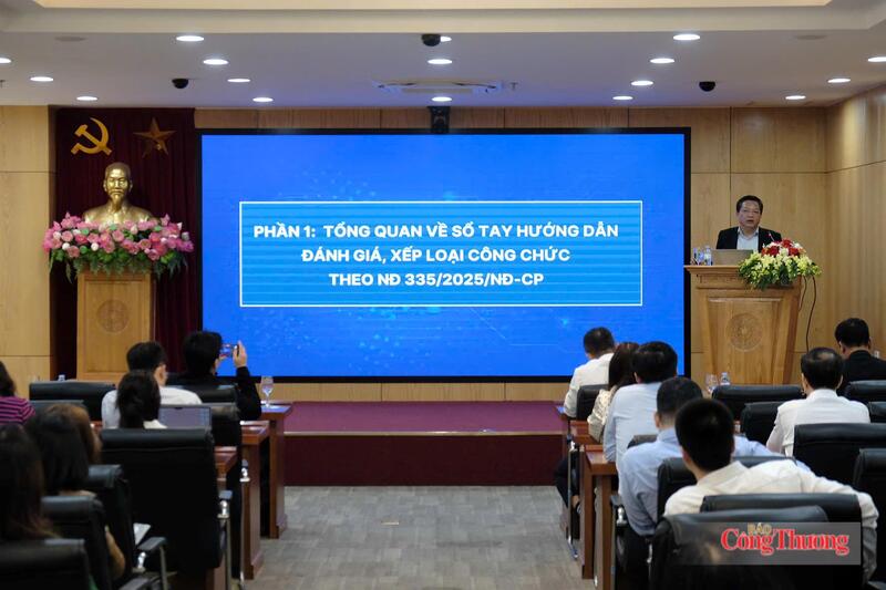 Toàn cảnh Hội nghị Tập huấn công tác tổ chức cán bộ năm 2026. Ảnh: Lê An