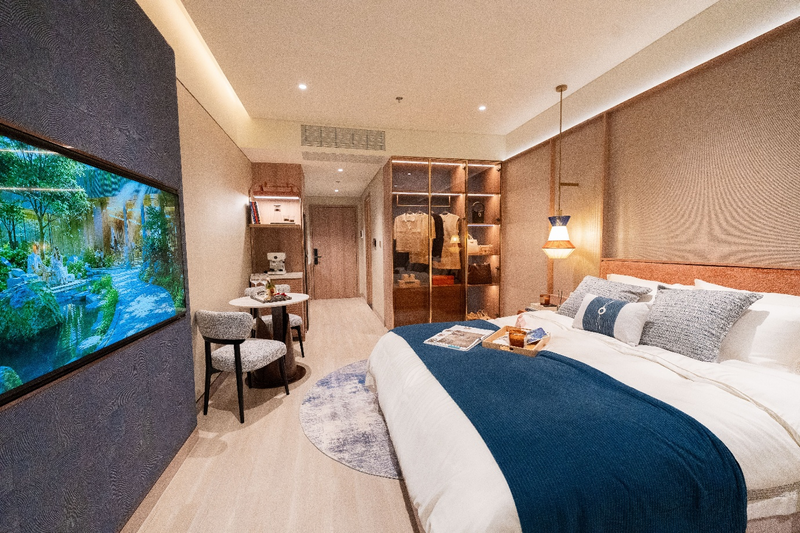 Căn mẫu Studio tái hiện tinh thần nghỉ dưỡng của Prima Bay, nơi sự tiện nghi và thư thái hiện diện trong mọi kỳ lưu trú.