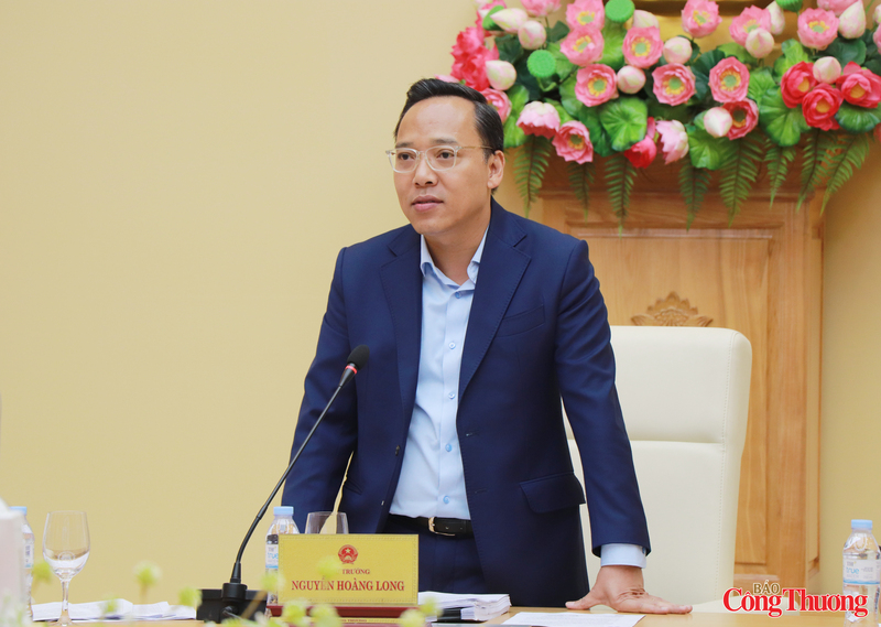 Thứ trưởng Nguyễn Hoàng Long phát biểu khai mạc cuộc họp. Ảnh: Thanh Tuấn
