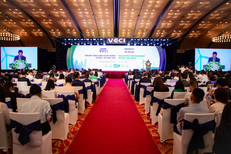 Toàn cảnh Diễn đàn “Năng lượng và Môi trường Thế giới - Việt Nam” 2026 tại Trung tâm Hội nghị Quốc gia, Hà Nội