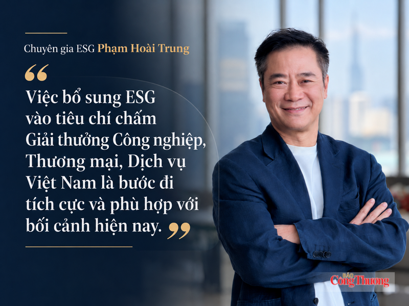 Giải thưởng Công nghiệp, Thương mại, Dịch vụ đưa ESG thành thước đo năng lực doanh nghiệp - 1