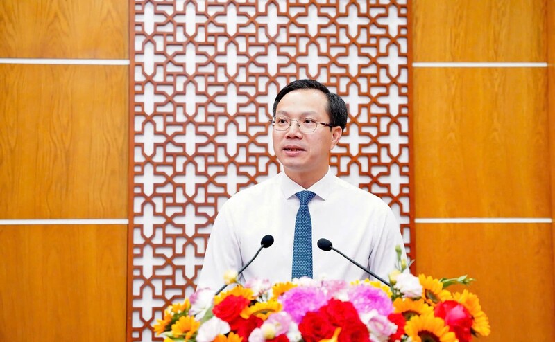 Tân Thứ trưởng Bộ Giáo dục và Đào tạo Đoàn Trung Kiên (Ảnh: Bộ Giáo dục và Đào tạo).