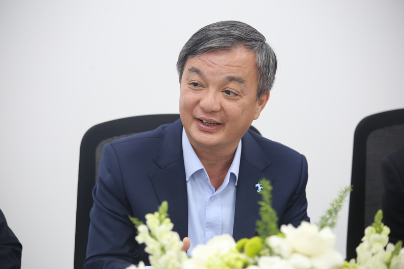 Ông Bùi Minh Trí, Trưởng Ban Quản lý các Khu chế xuất và Công nghiệp TP. Hồ Chí Minh (HEPZA) cho biết, cơ quan này đang định hướng thu hút các ngành công nghệ cao vào khu công nghiệp thành phố. Ảnh: Hoàng Lân