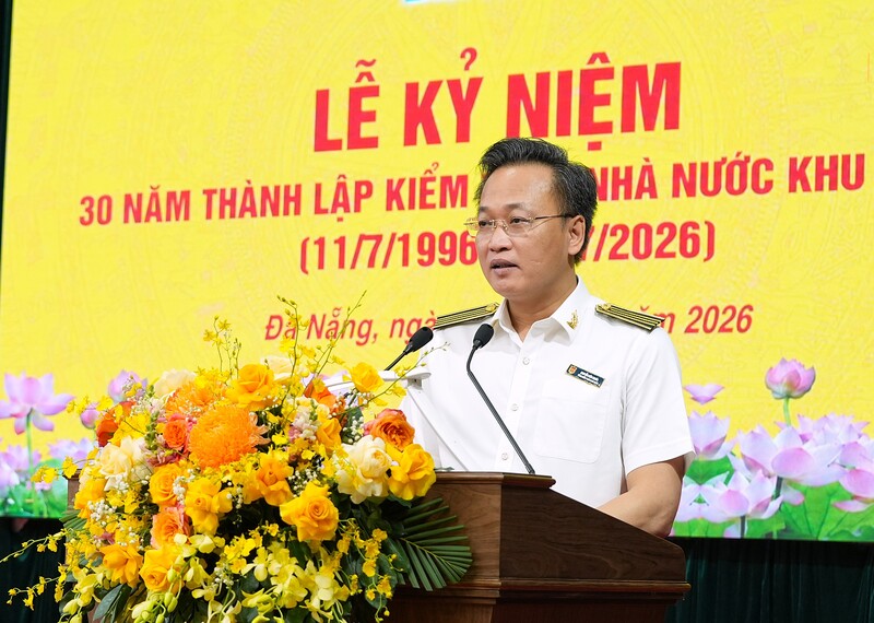 Tổng Kiểm toán nhà nước Nguyễn Hữu Nghĩa phát biểu.JPG
