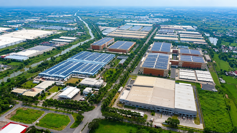 TP. Hồ Chí Minh hiện quản lý 5.380 dự án tại các khu chế xuất, khu công nghiệp với tổng vốn đăng ký hơn 79 tỷ USD. Ảnh: Hoàng Lân