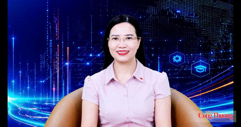 Bà Hà Mai Anh - Phó Trưởng Ban Tuyên giáo và Dân vận Đảng ủy Bộ Công Thương. Ảnh: Quốc Chuyển