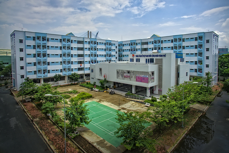 TP. Hồ Chí Minh hiện có 9 dự án nhà lưu trú công nhân trong khu công nghiệp với 1.619 căn/phòng, đáp ứng chỗ ở cho khoảng 9.044 người. Ảnh: SDC