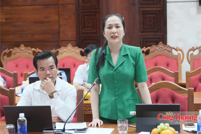 Bà Nguyễn Thị Thu An, Giám đốc Sở Công Thương tỉnh Đắk Lắk.