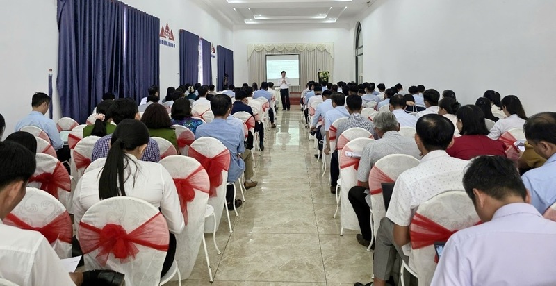 Chương trình đào tạo  kiến thức liên quan đến Nghị quyết 57-NQ/TW mở ra cách tiếp cận mới trong xây dựng kế hoạch phát triển địa phương. Ảnh: Mỹ Thanh.