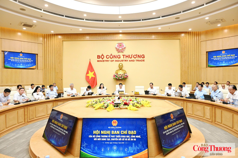Hội nghị Ban Chỉ đạo của Bộ Công Thương về phát triển khoa học, công nghệ, đổi mới sáng tạo, chuyển đổi số và Đề án 06