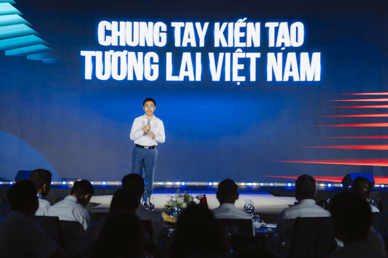 Anh Lê Tuấn Anh - Tổng giám đốc Tập đoàn GELEX phát biểu tại sự kiện