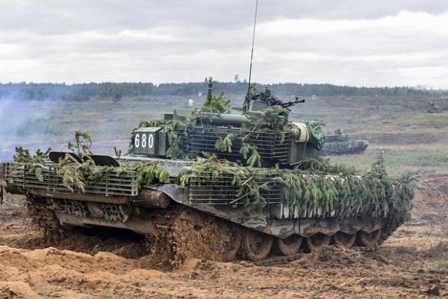 Xe tăng T-72B3A. Ảnh: Lenta