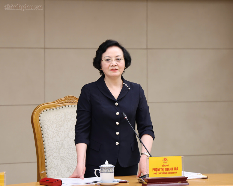 Phó Thủ tướng đề nghị tập trung cao, quyết liệt, đồng bộ cho phòng chống ngộ độc thực phẩm, nhất là tại các cơ sở giáo dục - Ảnh: VGP/Thu Giang