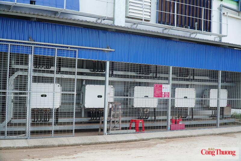 Bộ chuyển đổi invester của hệ thống điện mặt trời tại Công ty CP Sợi Nghệ Tĩnh