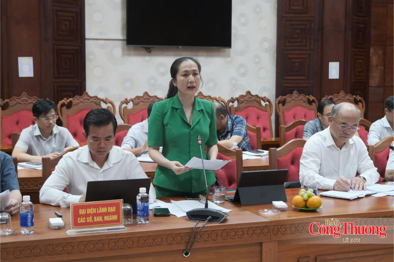 Bà Nguyễn Thị Thu An, Giám đốc Sở Công Thương tỉnh Đắk Lắk.