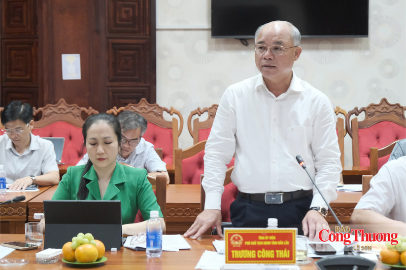 Ông Trương Công Thái, Phó Chủ tịch UBND tỉnh Đắk Lắk làm tổ trưởng.