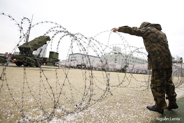 Hệ thống tên lửa phòng không Patriot.