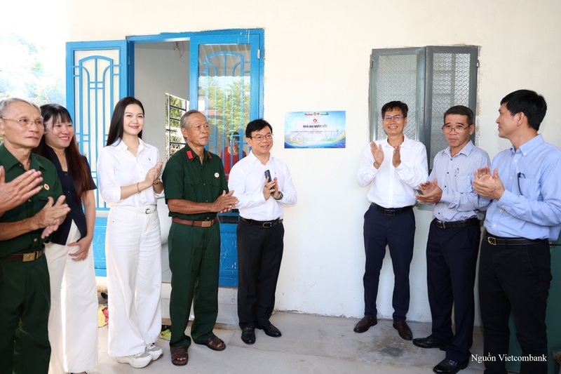 Vietcombank dựng xây 6 mái ấm nghĩa tình cho các cựu chiến binh TP. Hồ Chí Minh - 1