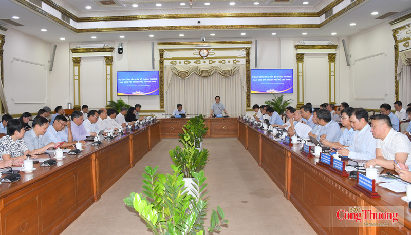 Đại biểu tham dự buổi làm việc.