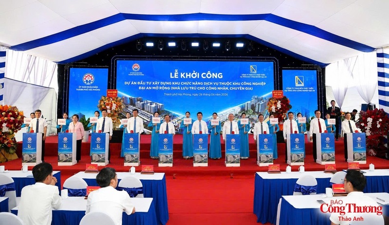 TP. Hải Phòng tạo điều kiện cho các nhà đầu tư trong và ngoài nước đầu tư các công trình, dự án trọng điểm phát triển kinh tế và phục vụ an sinh.