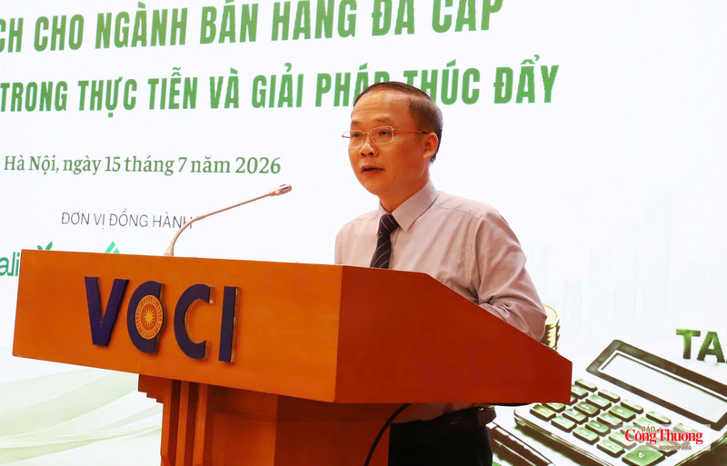 Ông Bùi Trung Nghĩa - Phó Chủ tịch VCCI phát biểu tại sự kiện.