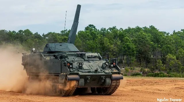 Hệ thống cối tự hành AMPV MTMS. Ảnh: Topwar