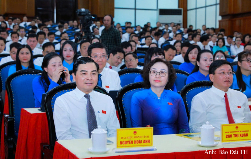 Các đại biểu tham dự Kỳ họp thứ Tư, HĐND tỉnh Thanh Hóa khóa XIX, nhiệm kỳ 2026-2031