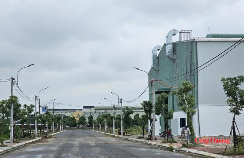 Hạ tầng hiện đại tại Cụm công nghiệp Thanh Đa được Tập đoàn Long Biên xây dựng triển khai đồng bộ.