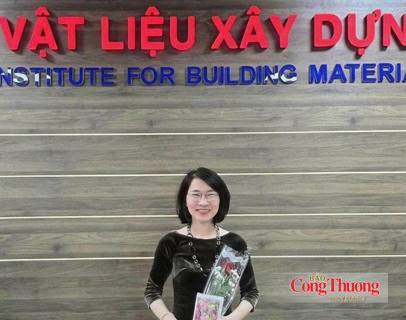 Bà Nguyễn Thị Tâm, Giám đốc Trung tâm Môi trường & Cơ khí xây dựng, viện Vật liệu xây dựng. Ảnh: NVCC