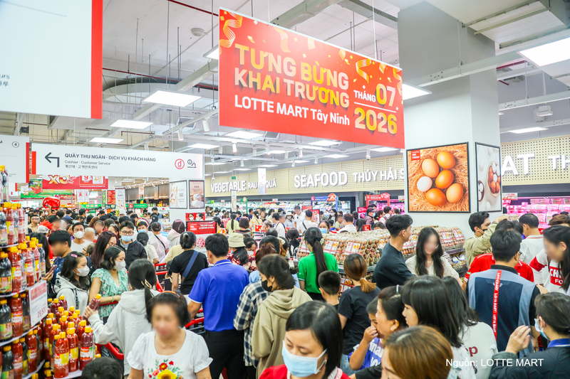 LOTTE MART khai trương siêu thị tại tỉnh Tây Ninh vào đầu tháng 7