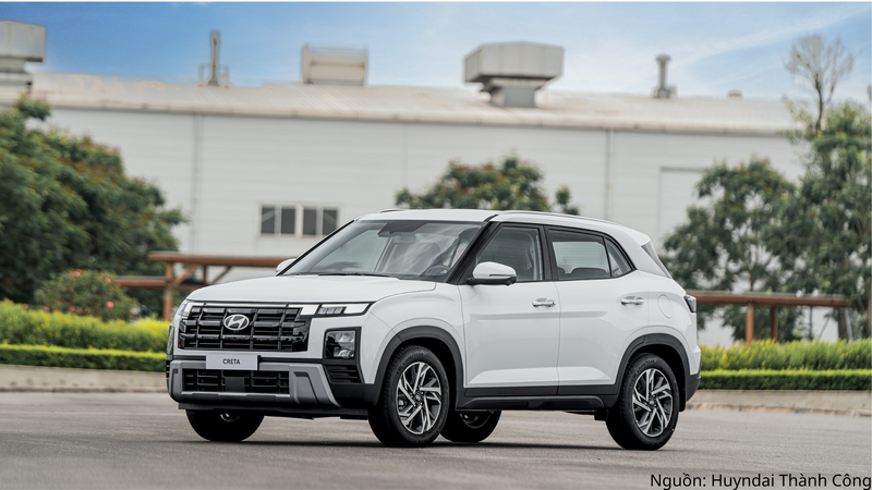 Trong tháng 6/2026, Hyundai Creta tiếp tục là mẫu xe dẫn đầu doanh số của thương hiệu với 787 xe bán ra