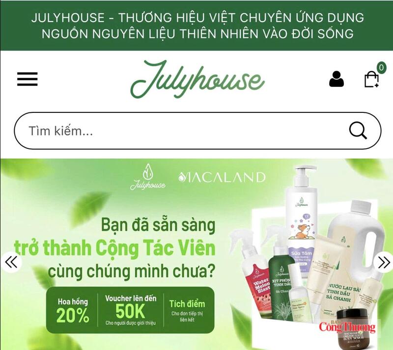 Julyhouse đầu tư hệ sinh thái đa kênh để quảng bá sản phẩm. Ảnh: Đơn vị cung cấp