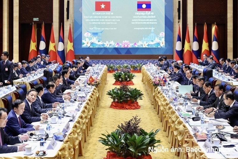 Kỳ họp lần thứ 48 Uỷ ban Liên Chính phủ về hợp tác song phương Việt Nam - Lào.
