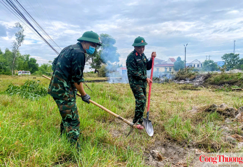 Hoạt động tìm kiếm, quy tập hài cốt liệt sĩ của Đội 192 tại khu vực ga Hương Thuỷ.