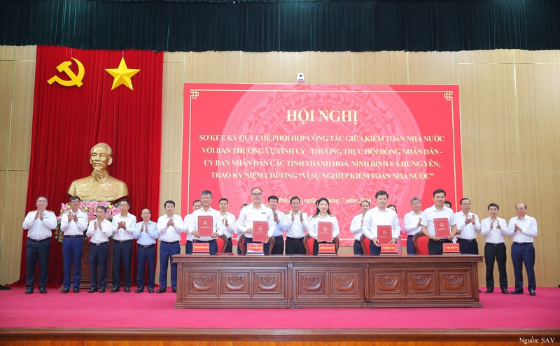 Kiểm toán nhà nước ký Quy chế với tỉnh Hưng Yên.