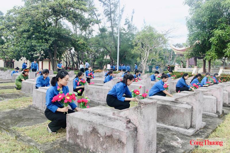Tuổi trẻ Hà Tĩnh lan tỏa các hoạt động tri ân dịp 27/7 - 3