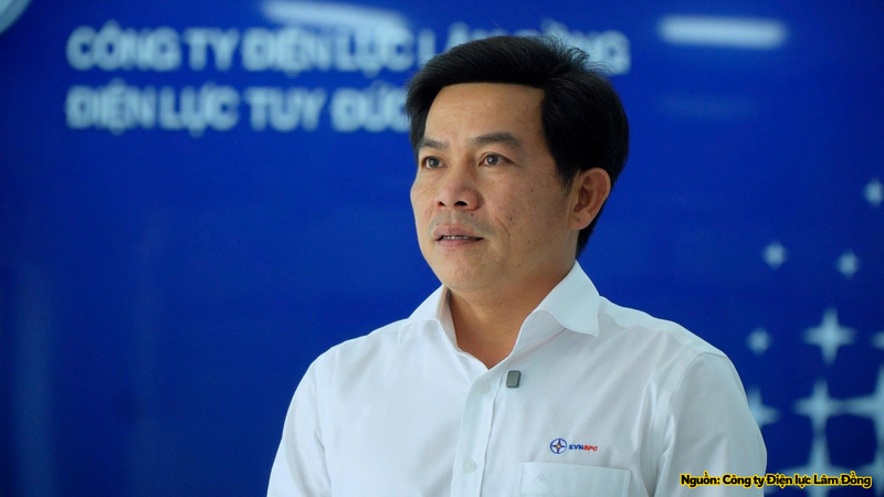 Anh Trần Minh Huy, Trưởng Điện lực Tuy Đức.