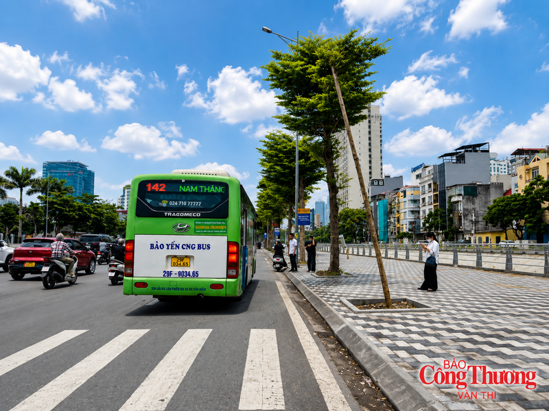 Dự án xử lý úng ngập hoàn thành đã mang đến diện mạo khang trang, thông thoáng cho tuyến đường Xuân Tảo.